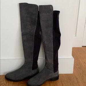 Stuart Weitzman 5050City Grey Suede Size 8